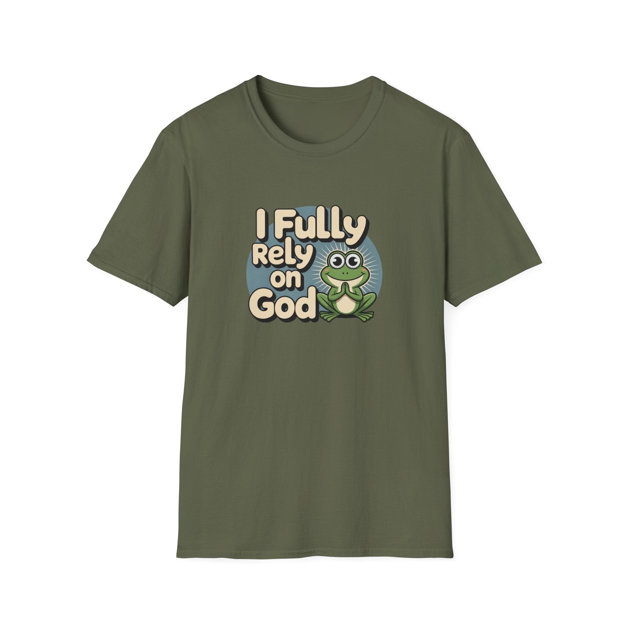 F.R.O.G. – Fully Rely On God Christian T-Shirt