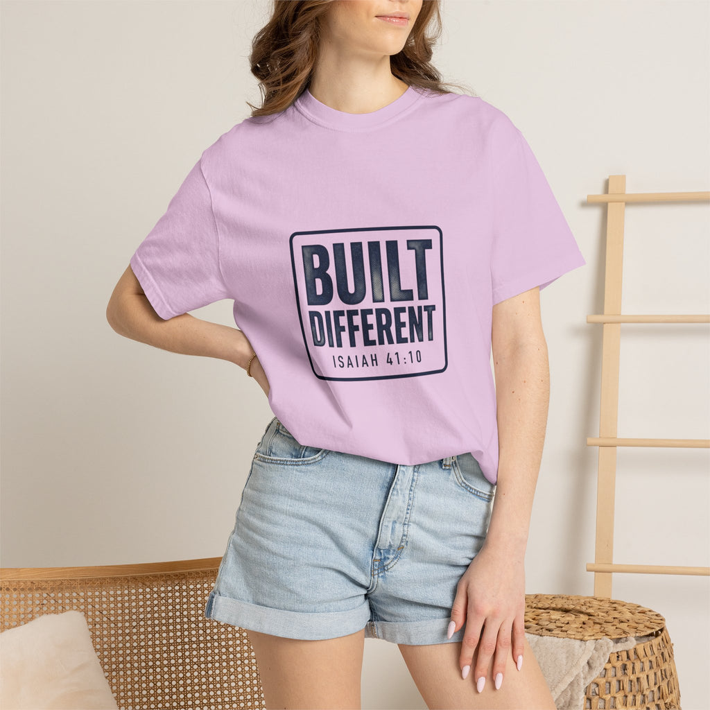Built Different Isaiah 41:10 Tee