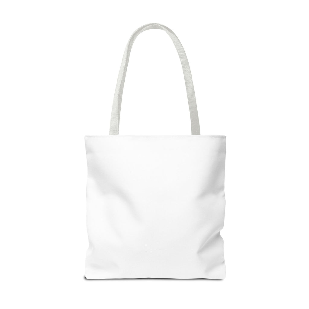 Forgiven Not Flawless Christian Tote Bag — Inspirational Scripture Quote Tote