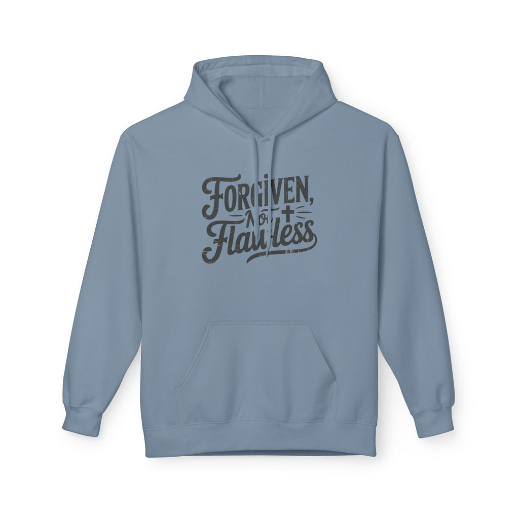 Forgiven Not Flawless Hoodie — Christian Faith Graphic Hoodie