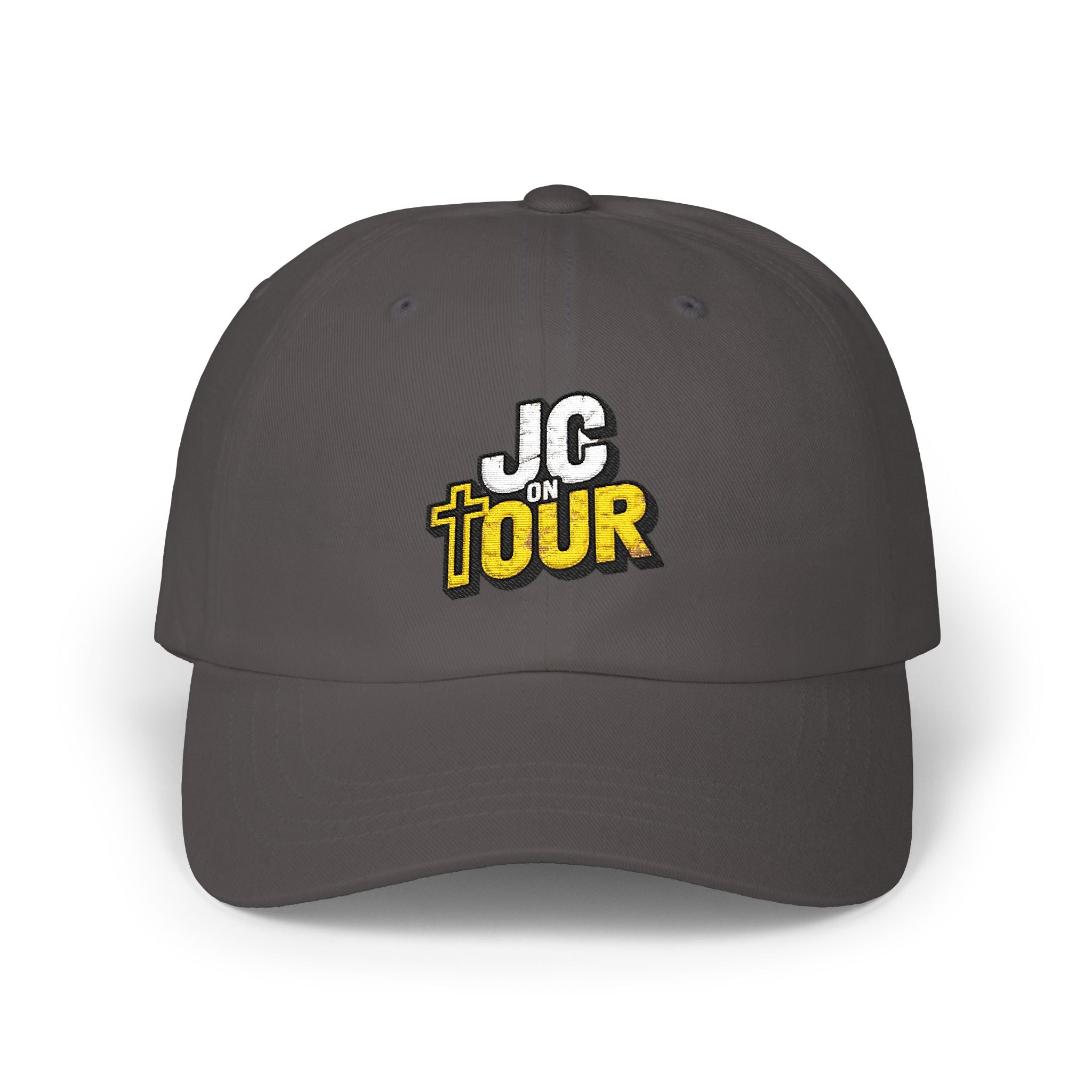 JC on Tour Embroidered Dad Cap – Classic Unstructured Baseball Hat
