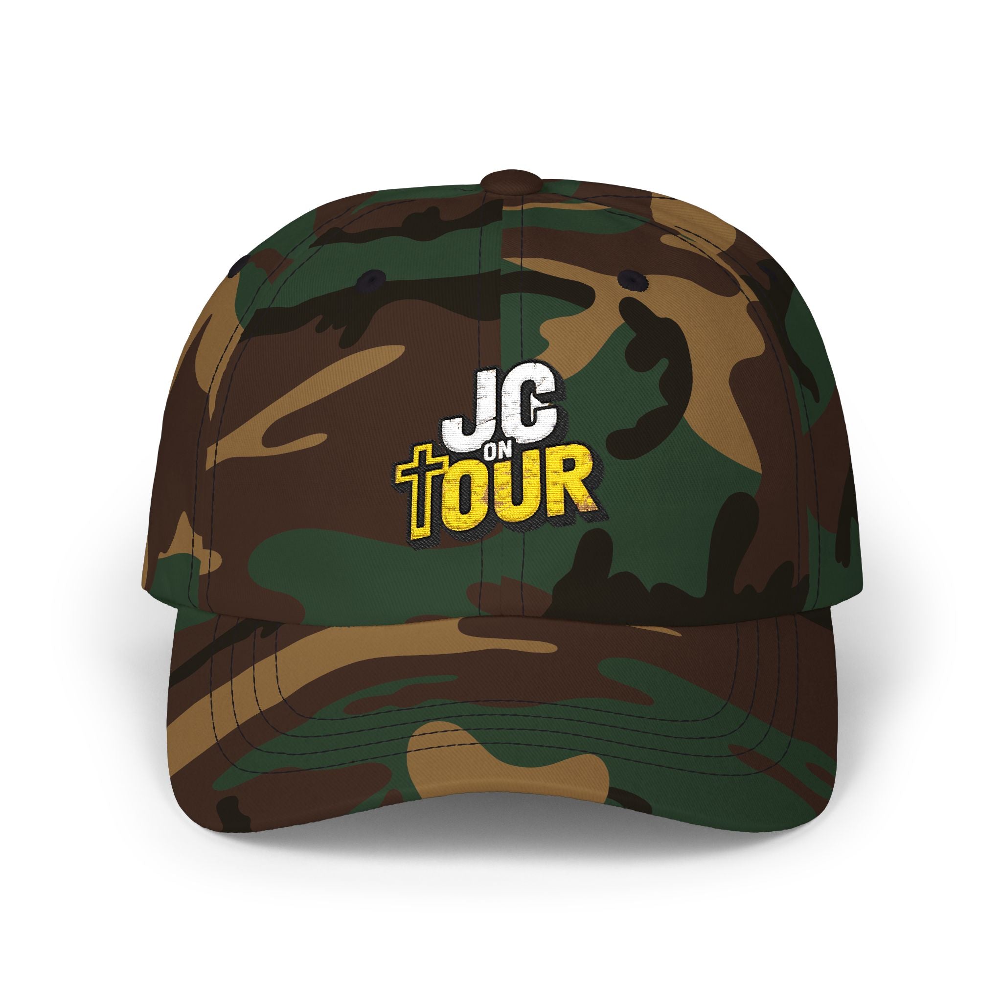 JC on Tour Embroidered Dad Cap – Classic Unstructured Baseball Hat