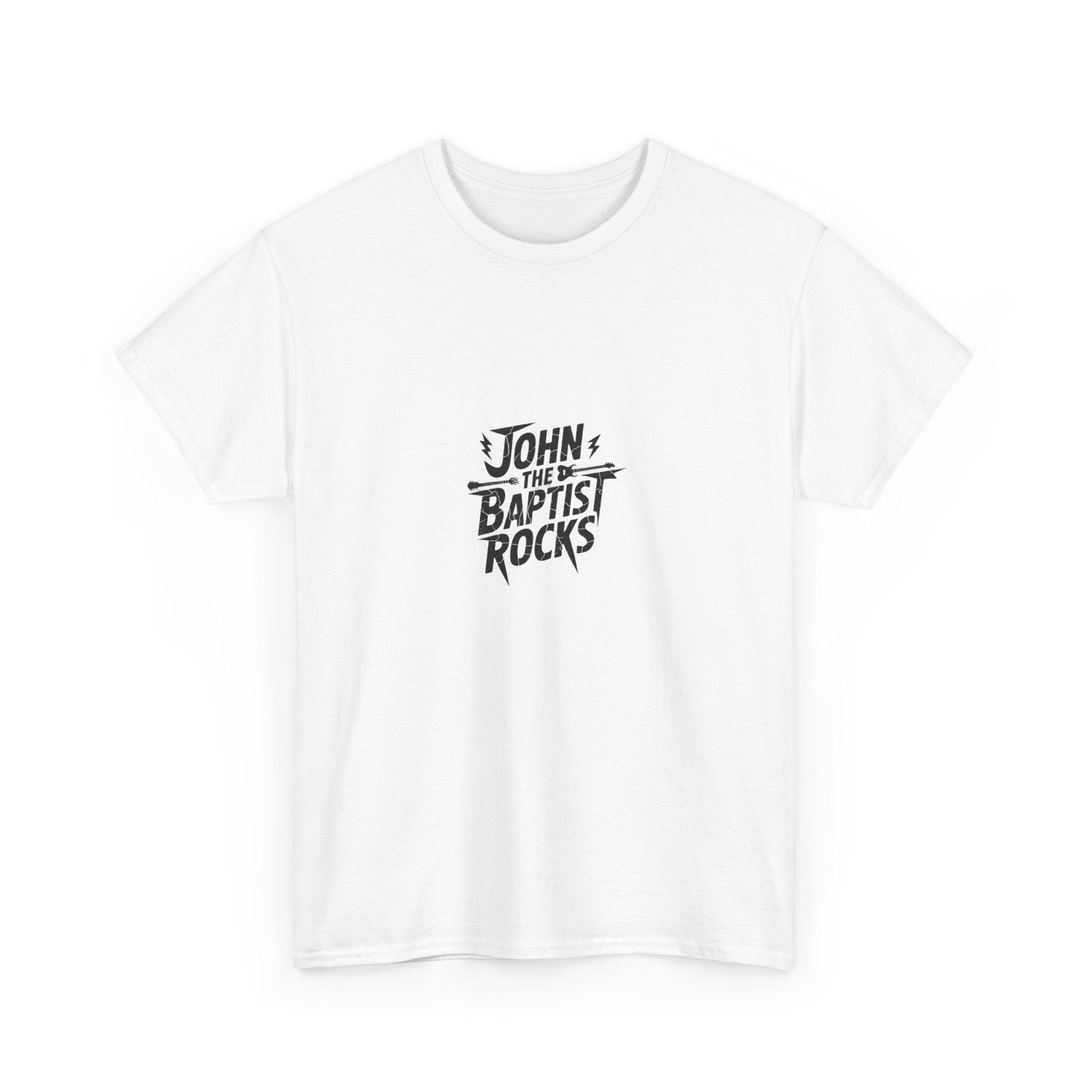 John the Baptist Rocks T-Shirt — Rock ’n’ Roll Christian Tee