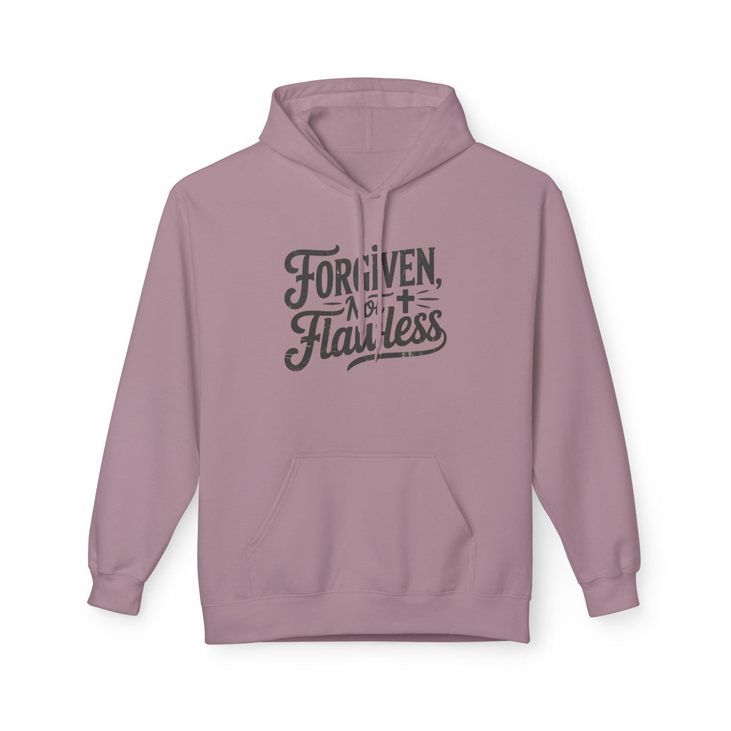 Forgiven Not Flawless Hoodie — Christian Faith Graphic Hoodie