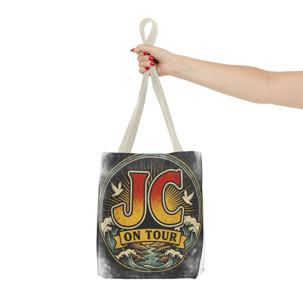 JC On Tour Vintage Graphic Tote Bag