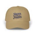 Forgiven Not Flawless Dad Cap — Embroidered Christian Baseball Hat