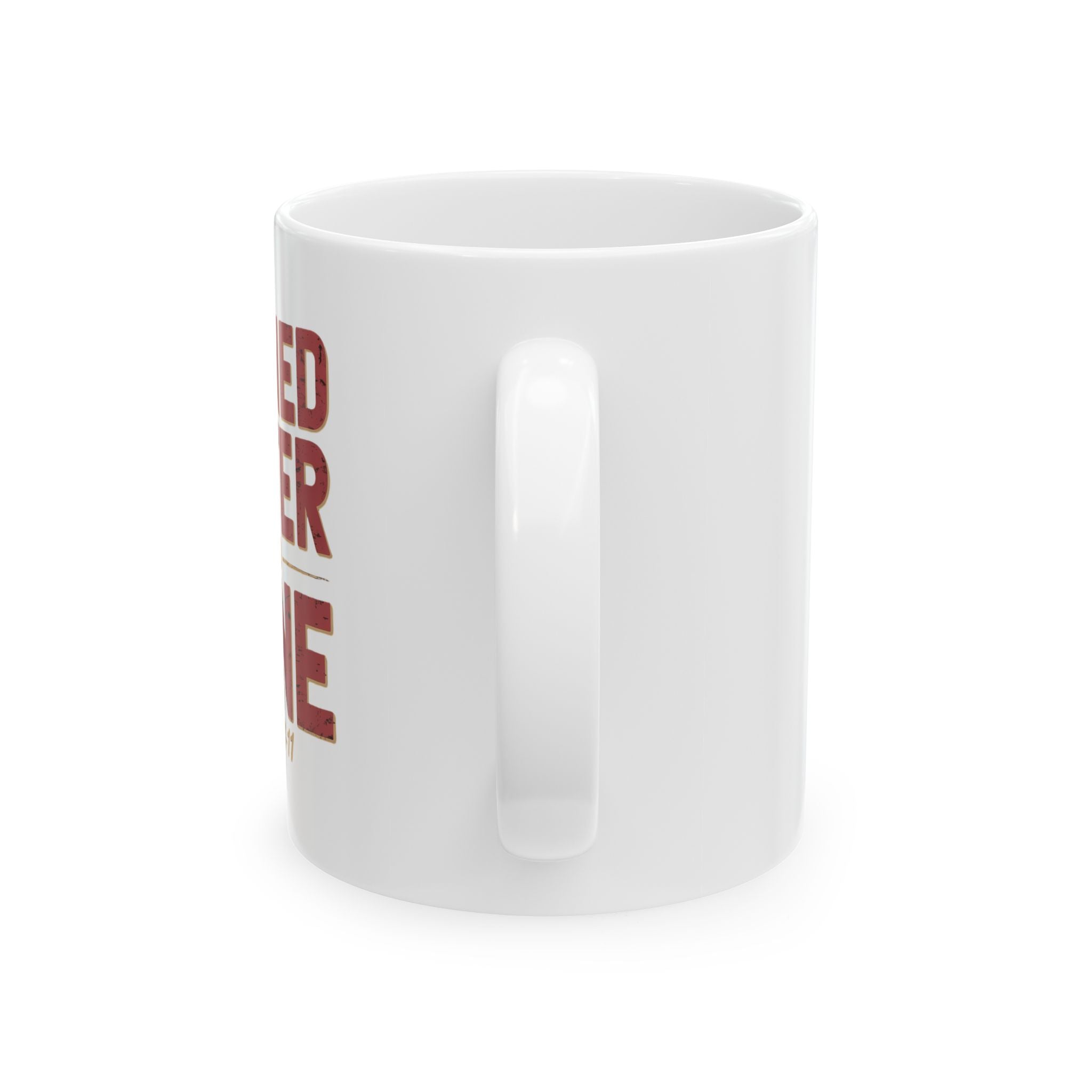 Christian Mug — “Turned Water into Wine” Inspirational Coffee Cup