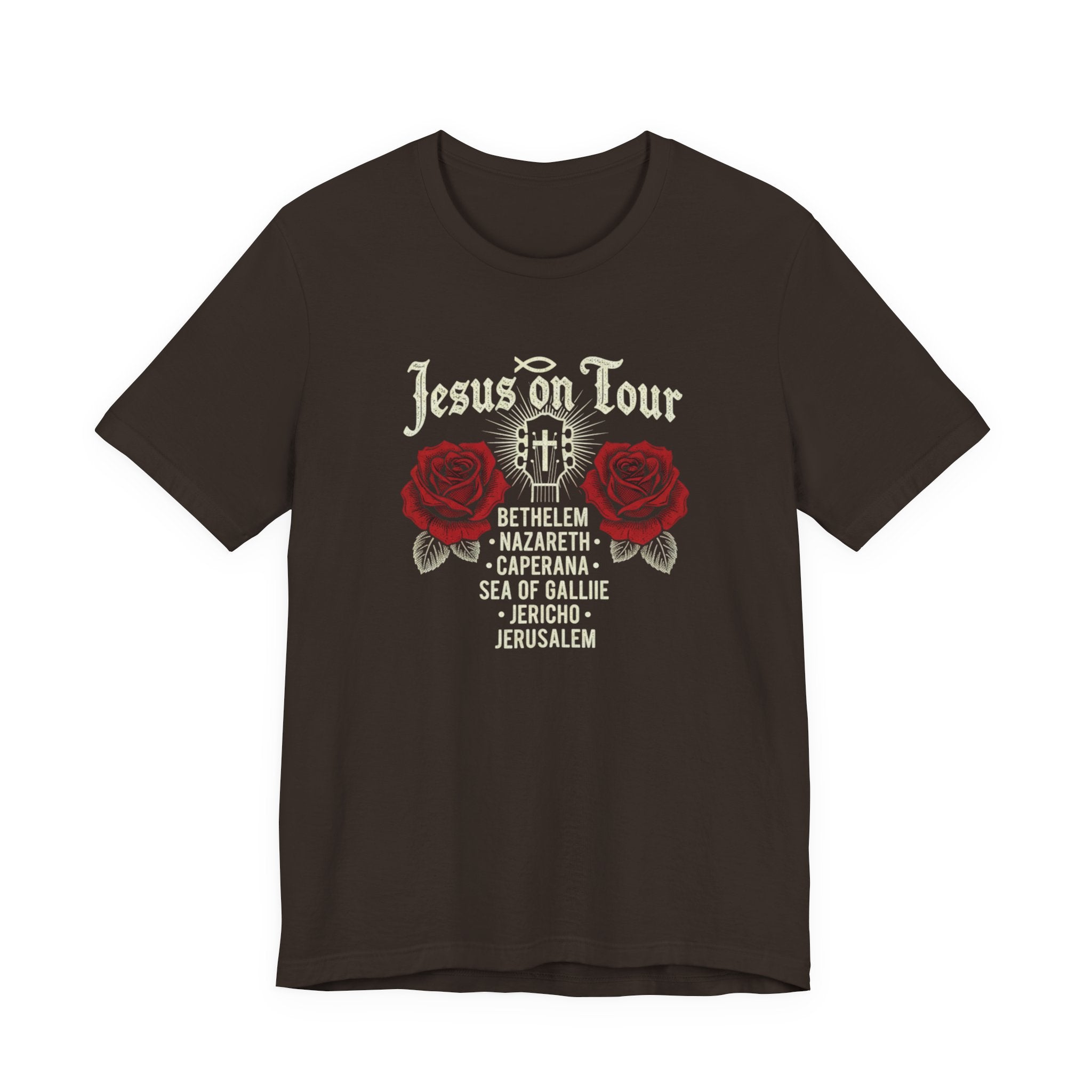 Jesus On Tour – Rock ’n’ Roll T-Shirt