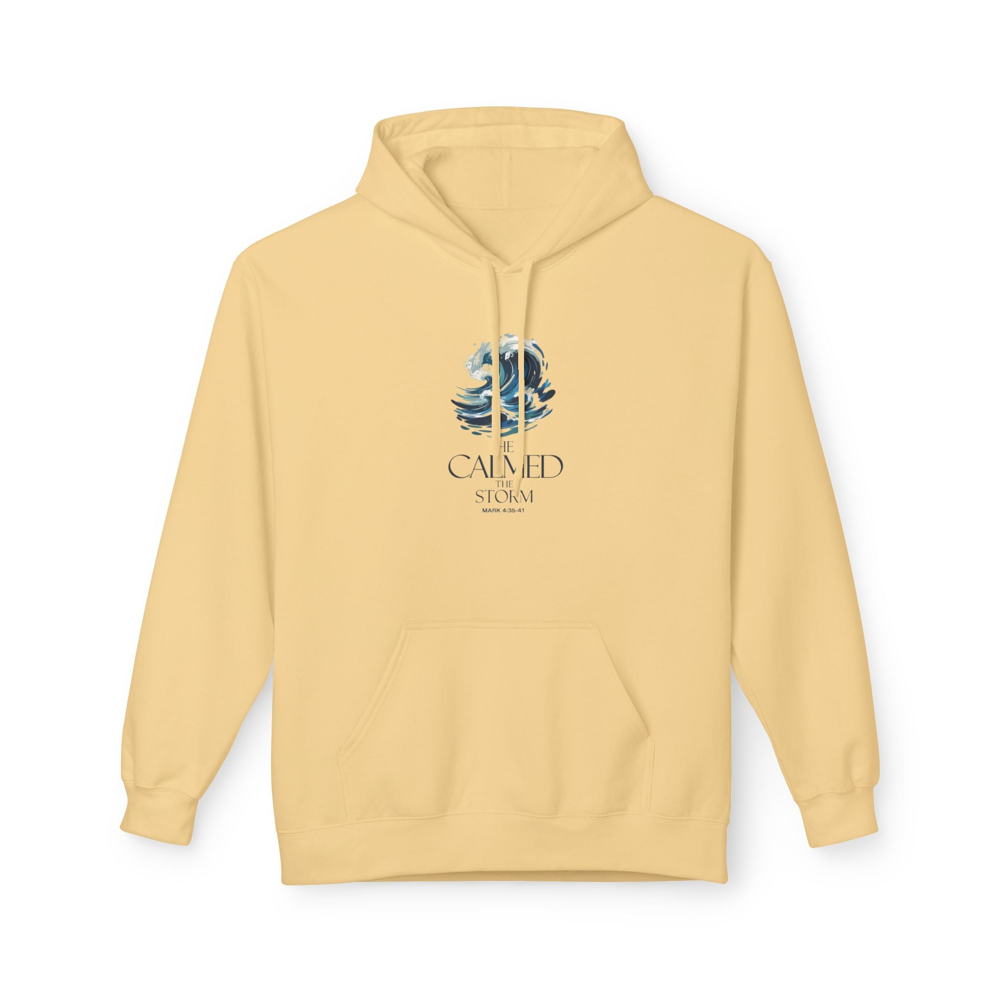 Calmed Soul Floral Hoodie - Serenity Botanical Graphic Sweatshirt