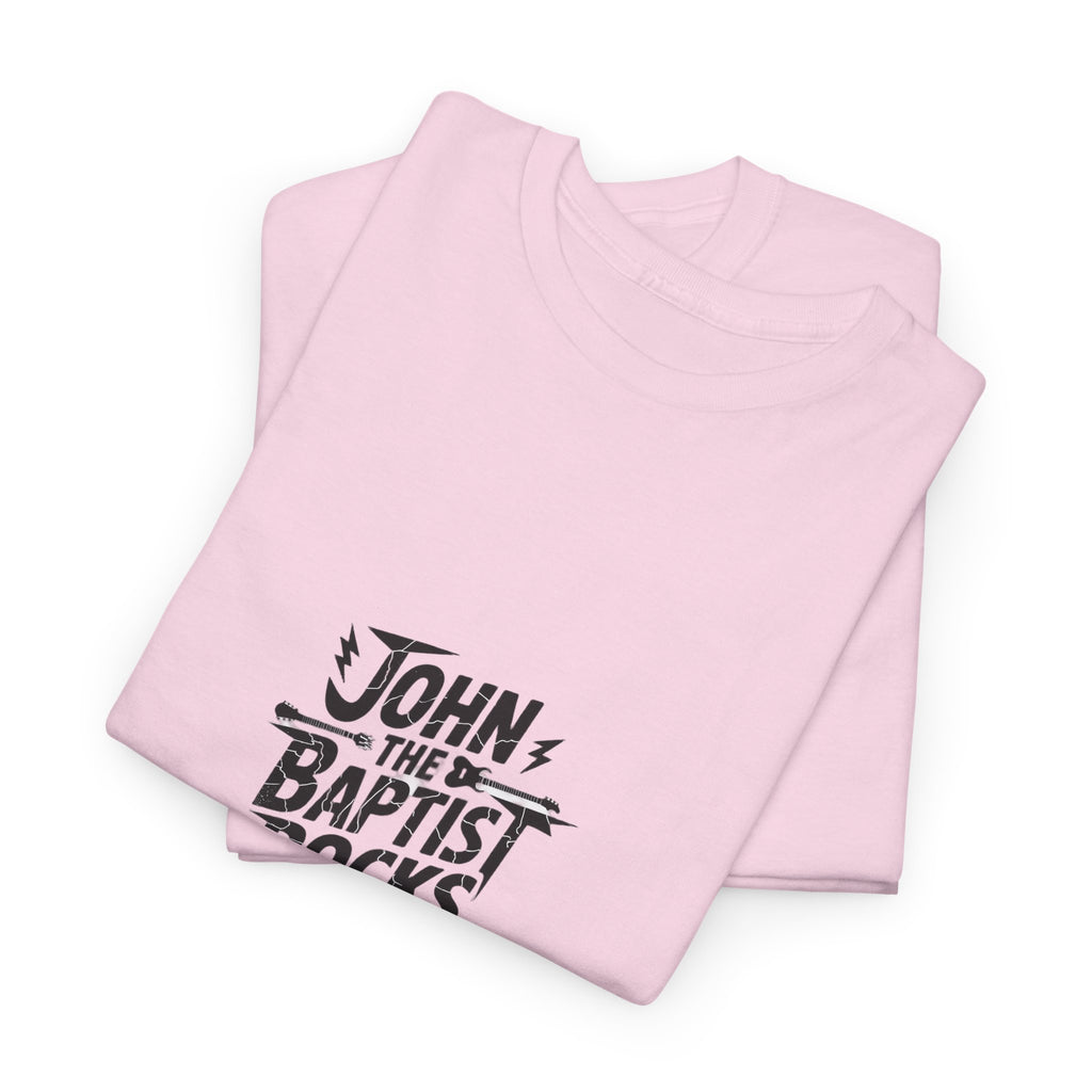 John the Baptist Rocks T-Shirt — Rock ’n’ Roll Christian Tee