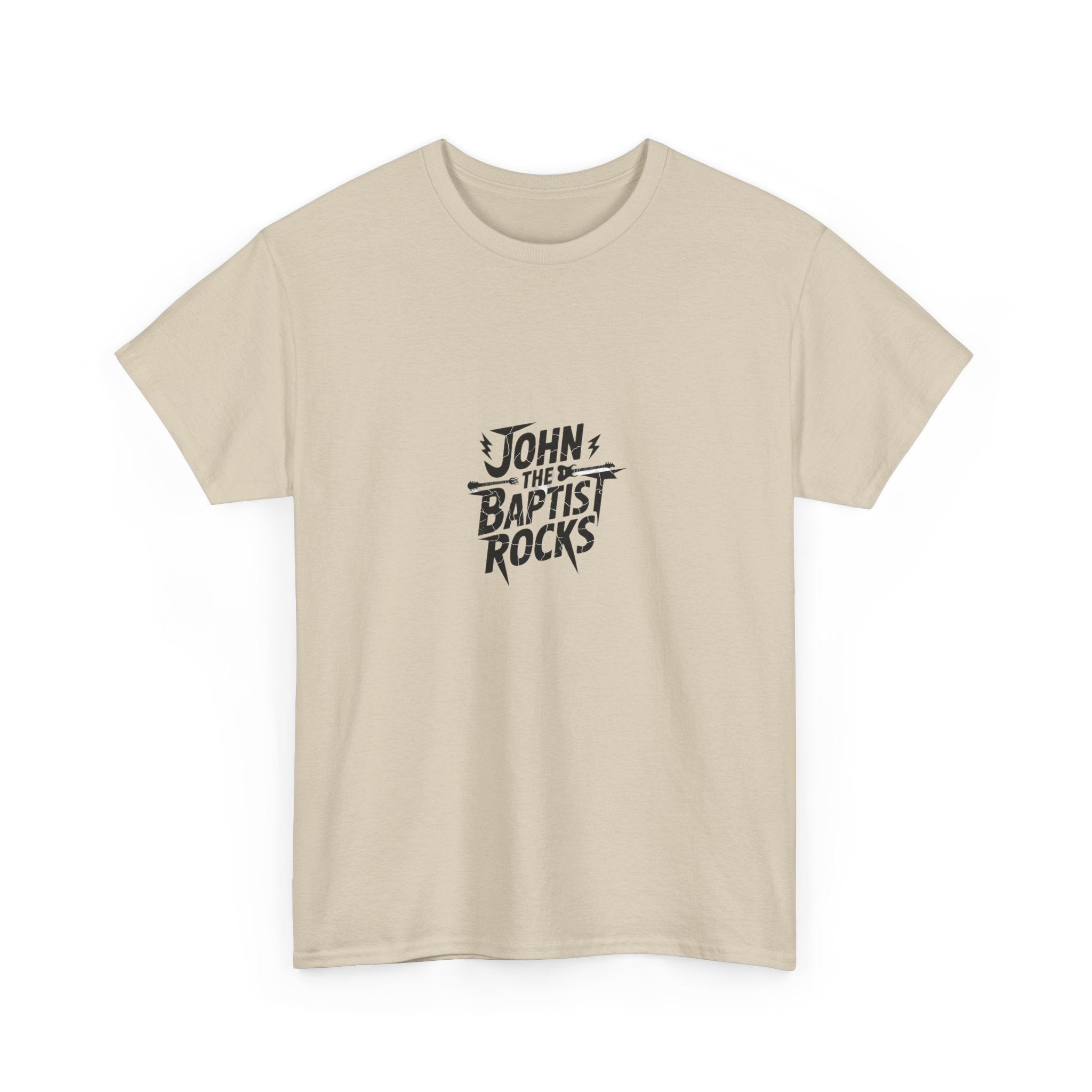 John the Baptist Rocks T-Shirt — Rock ’n’ Roll Christian Tee