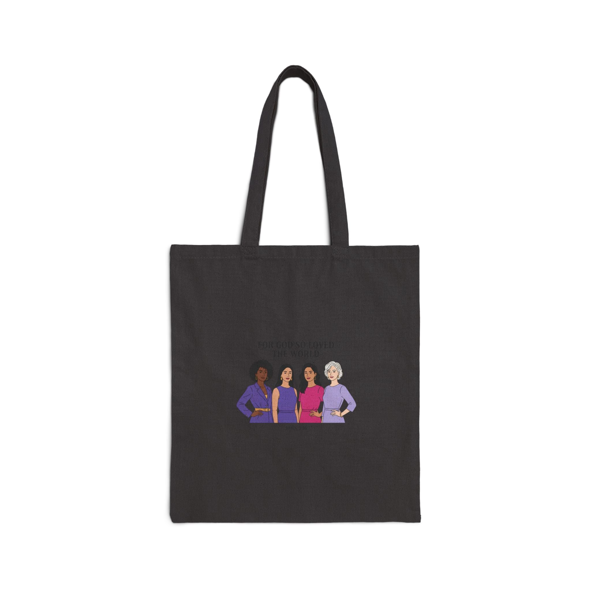 For God so Loved the World Tote | Typography, Equality Design