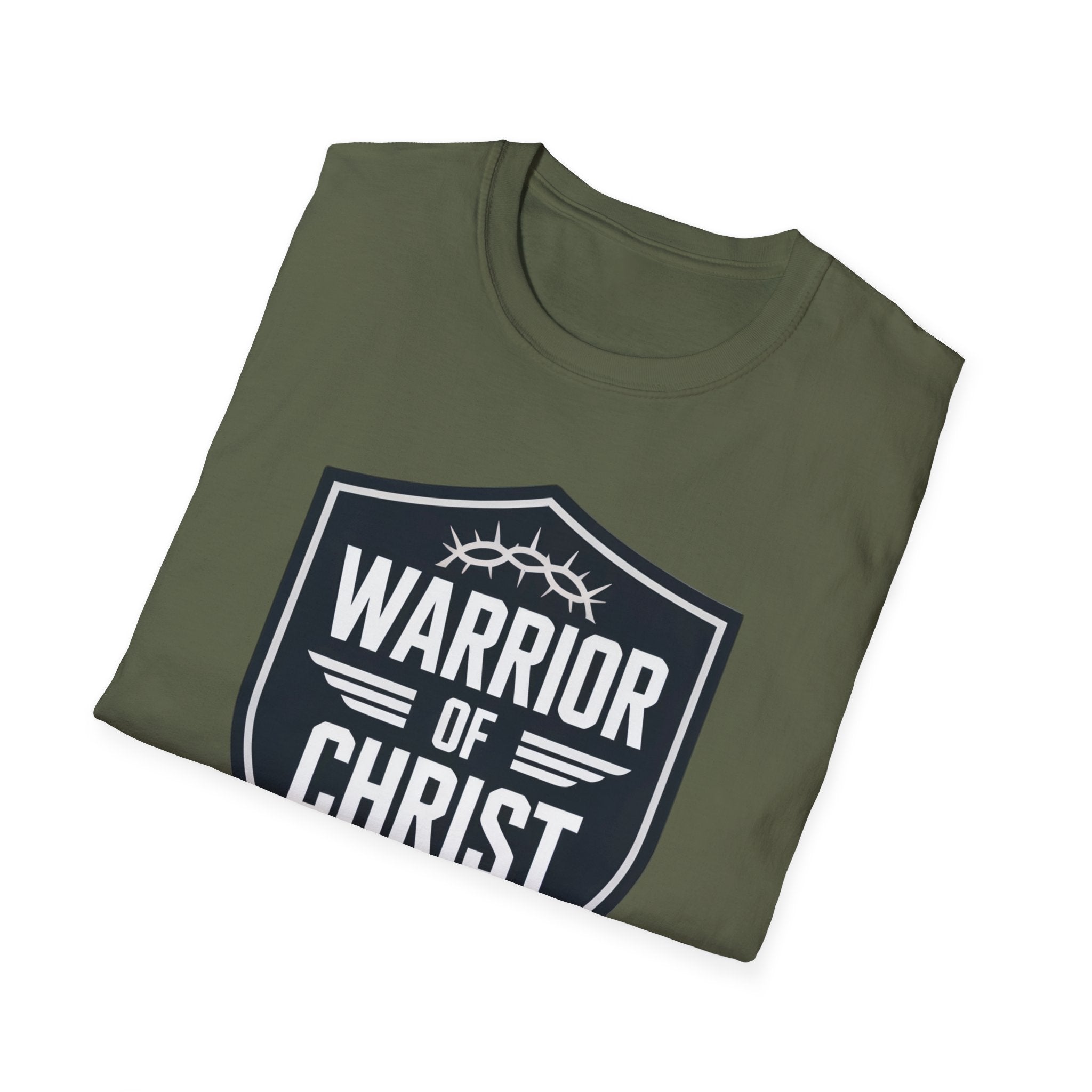 Warrior of Christ T-Shirt — Christian Faith Tee for Men & Women