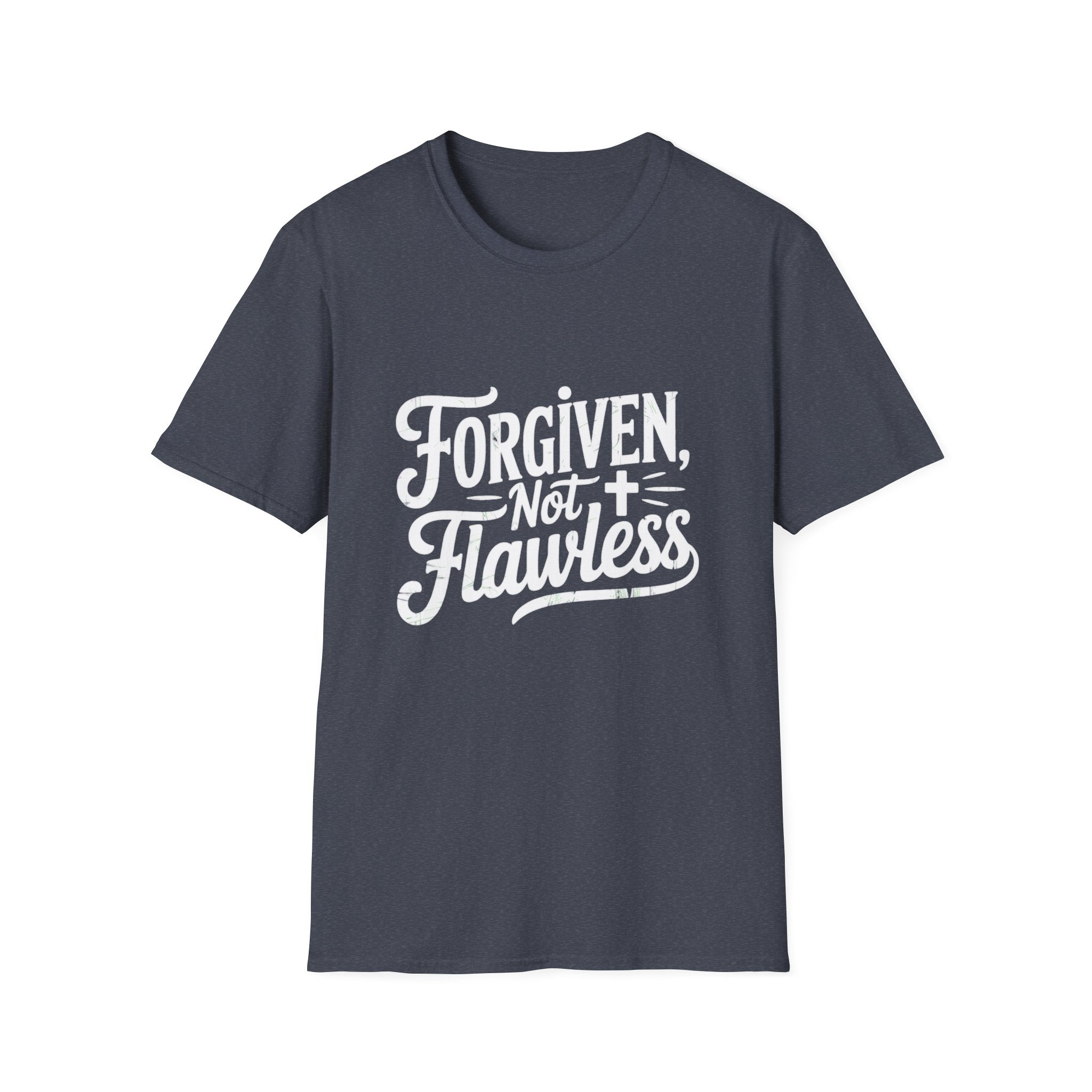 Forgiven Not Flawless T-Shirt – Faith Over Perfection
