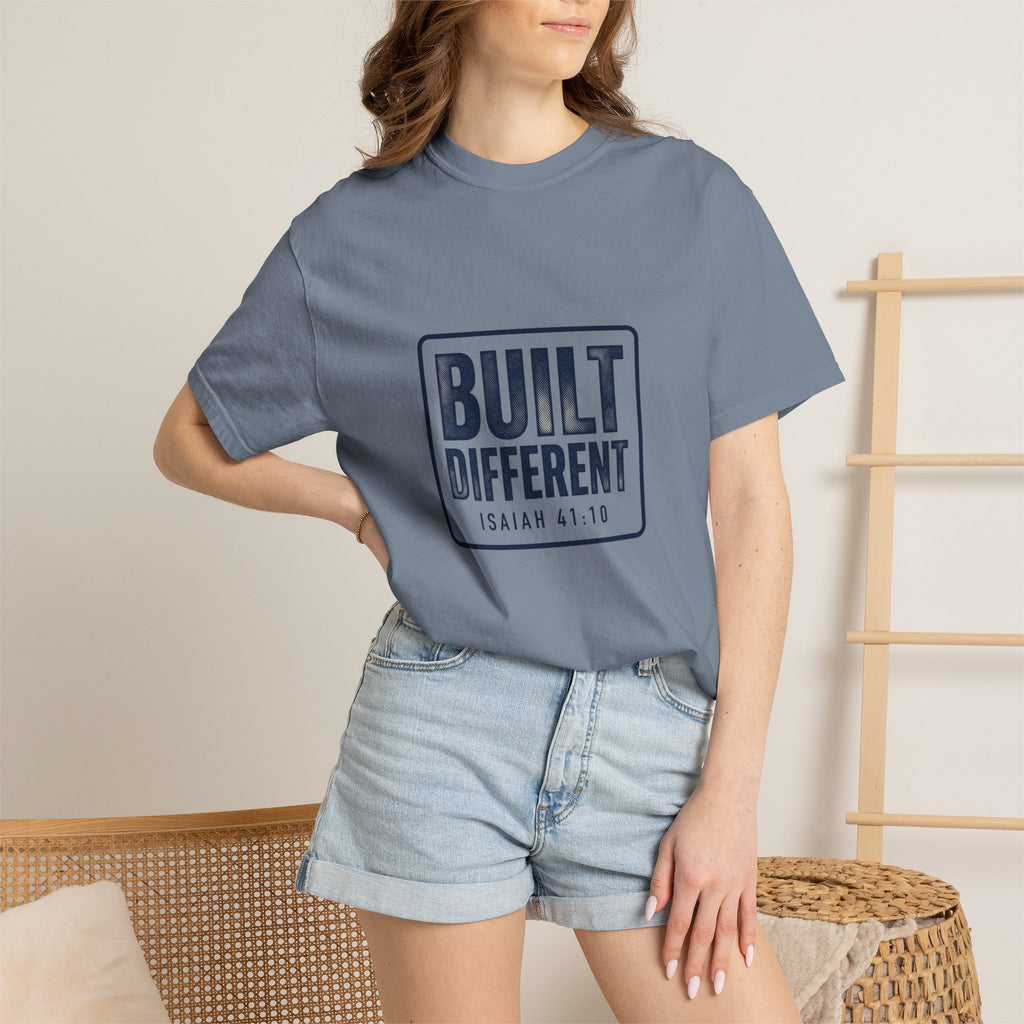 Built Different Isaiah 41:10 Tee