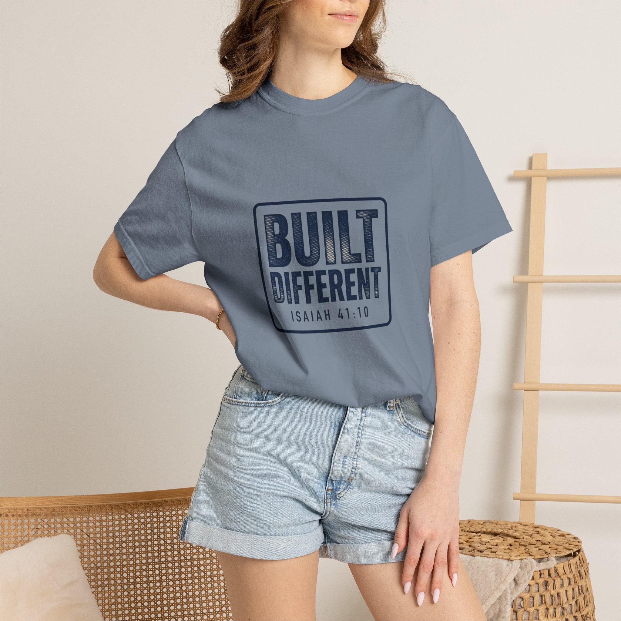 Built Different Isaiah 41:10 Tee