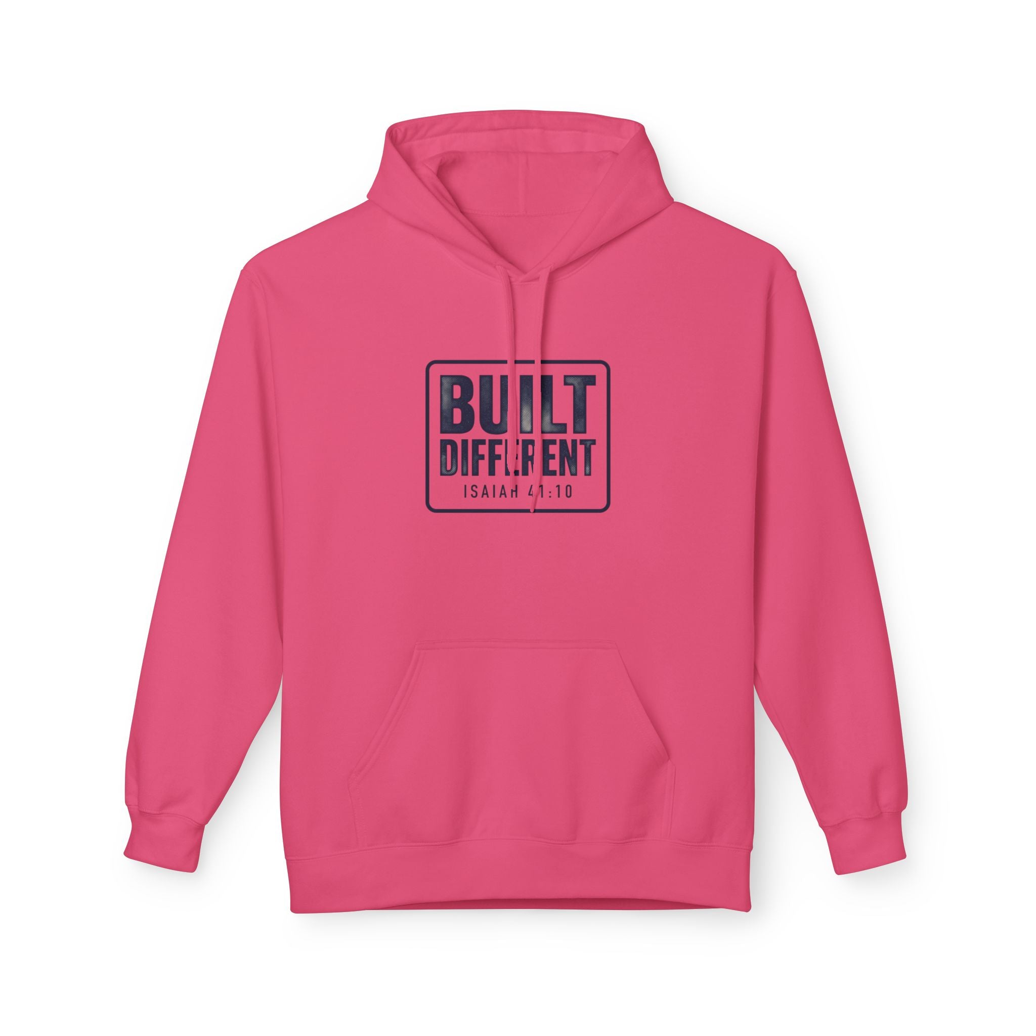 Built Different Hoodie — Motivational Graphic Pullover