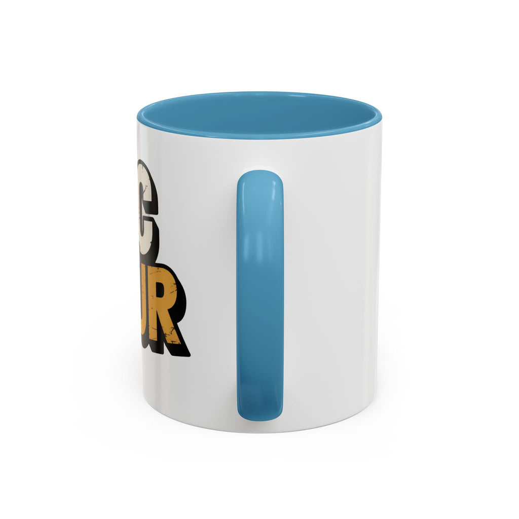 JC on Tour Accent Coffee Mug — Jesus Christ Faith Coffee Cup (11/15oz)