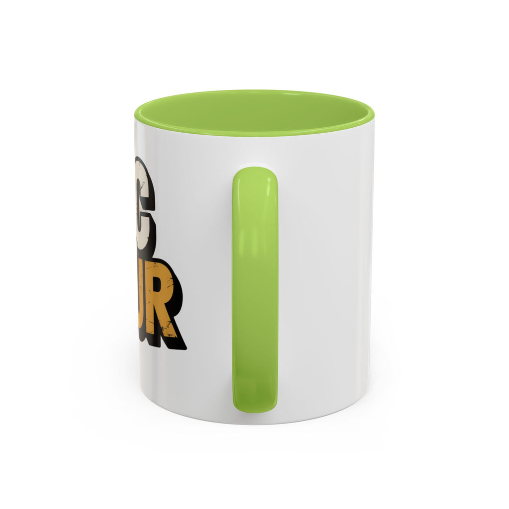 JC on Tour Accent Coffee Mug — Jesus Christ Faith Coffee Cup (11/15oz)