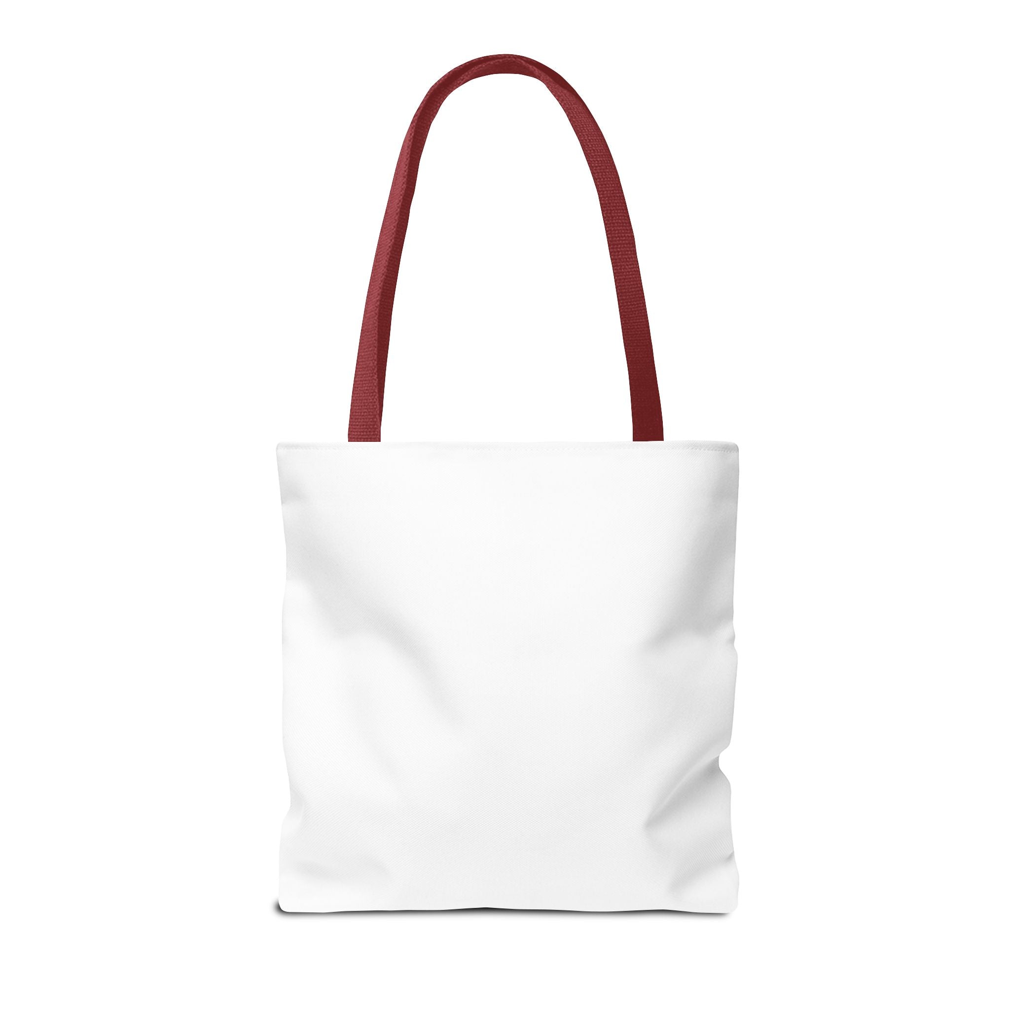 Tote Bag — “Love Never Ends” Heart Tote (Cor. 1:29)