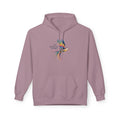 Freedom Sparrow Hoodie — Colorful Bird “One Refuge One Strength” Chest Print