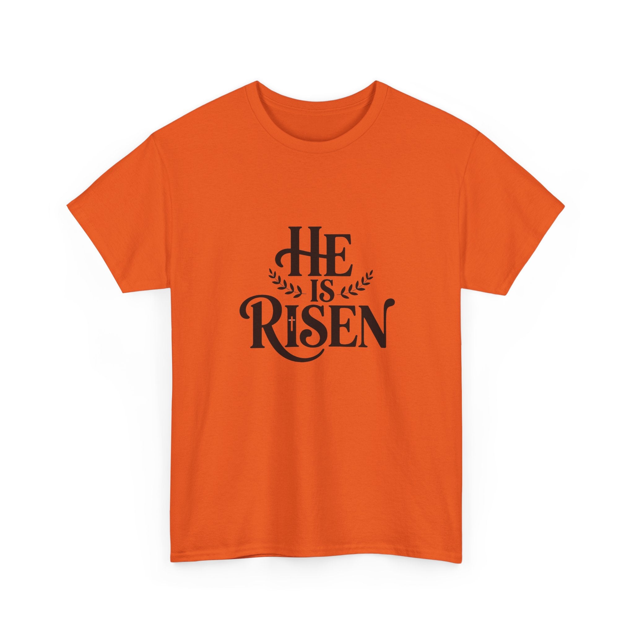 He Is Risen Christian T-Shirt — Faith Tee