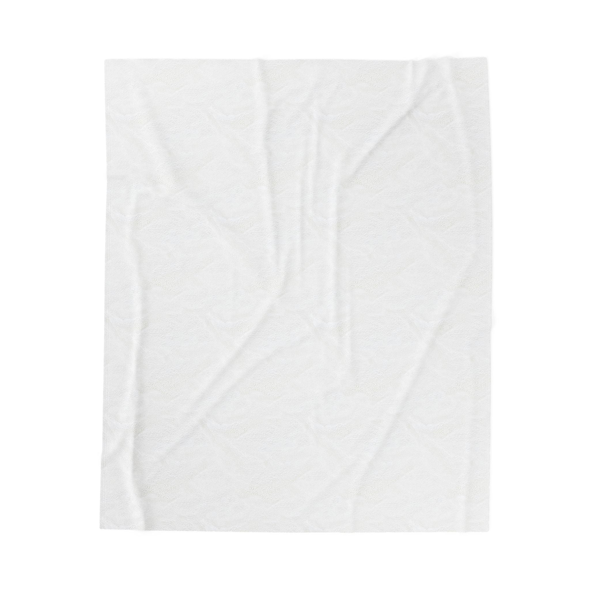Velveteen Plush Blanket — "Be Nice, Be More Like Jesus" Christian Throw