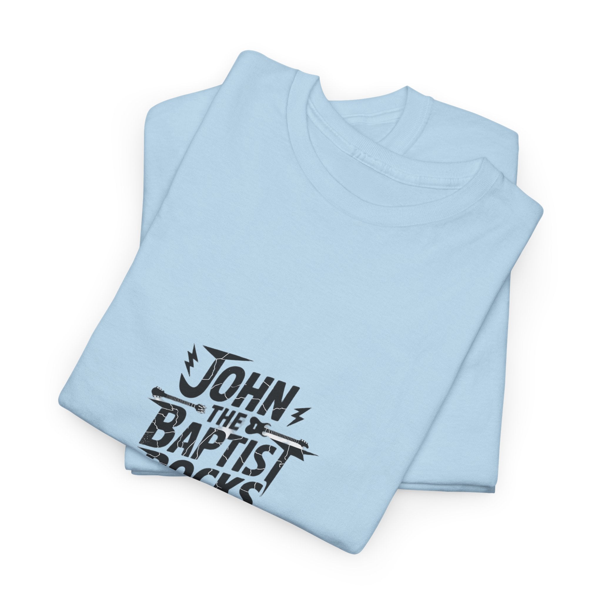 John the Baptist Rocks T-Shirt — Rock ’n’ Roll Christian Tee
