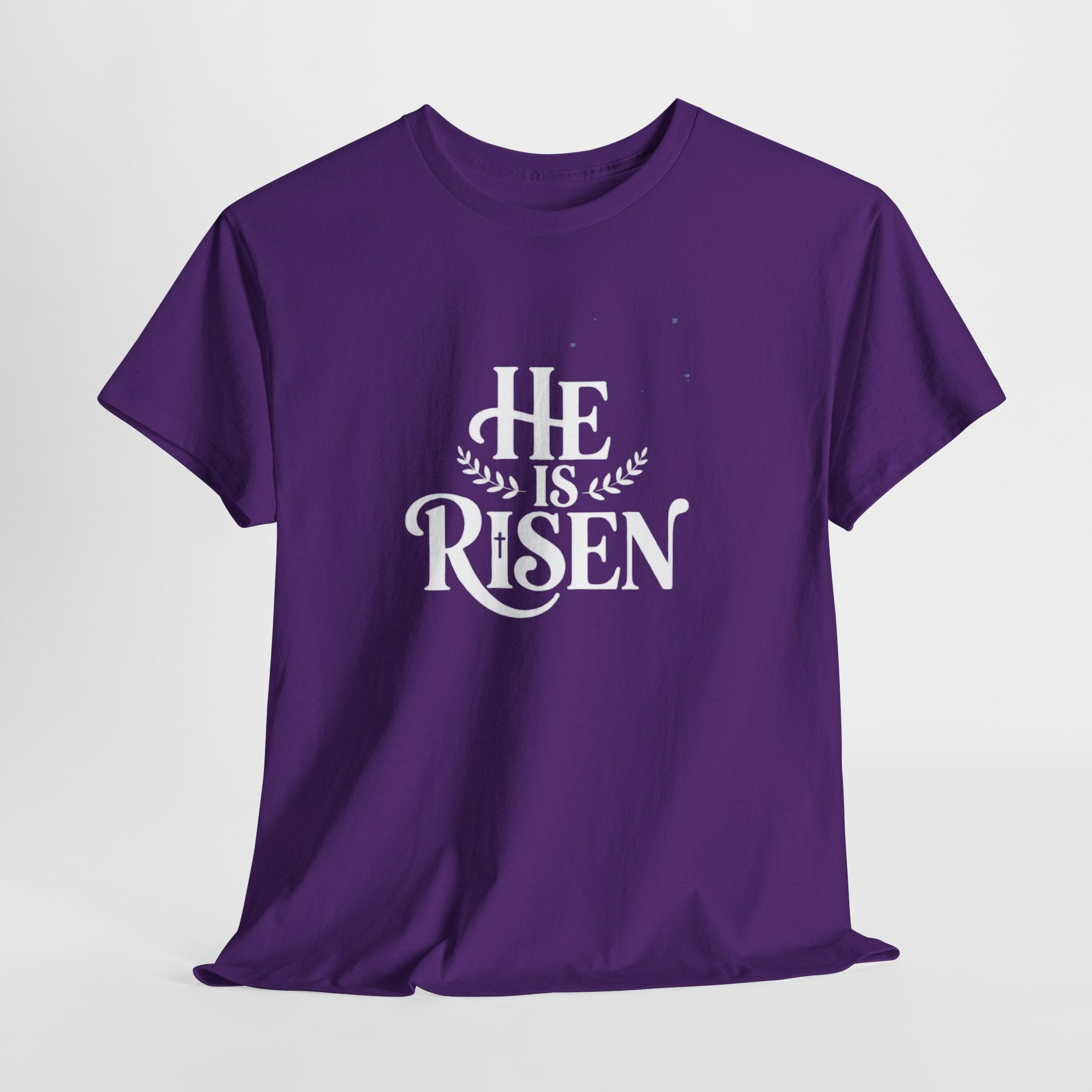 He Is Risen Christian T-Shirt — Faith Tee