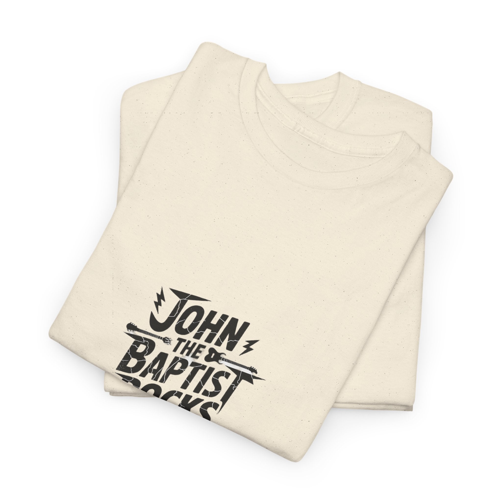 John the Baptist Rocks T-Shirt — Rock ’n’ Roll Christian Tee