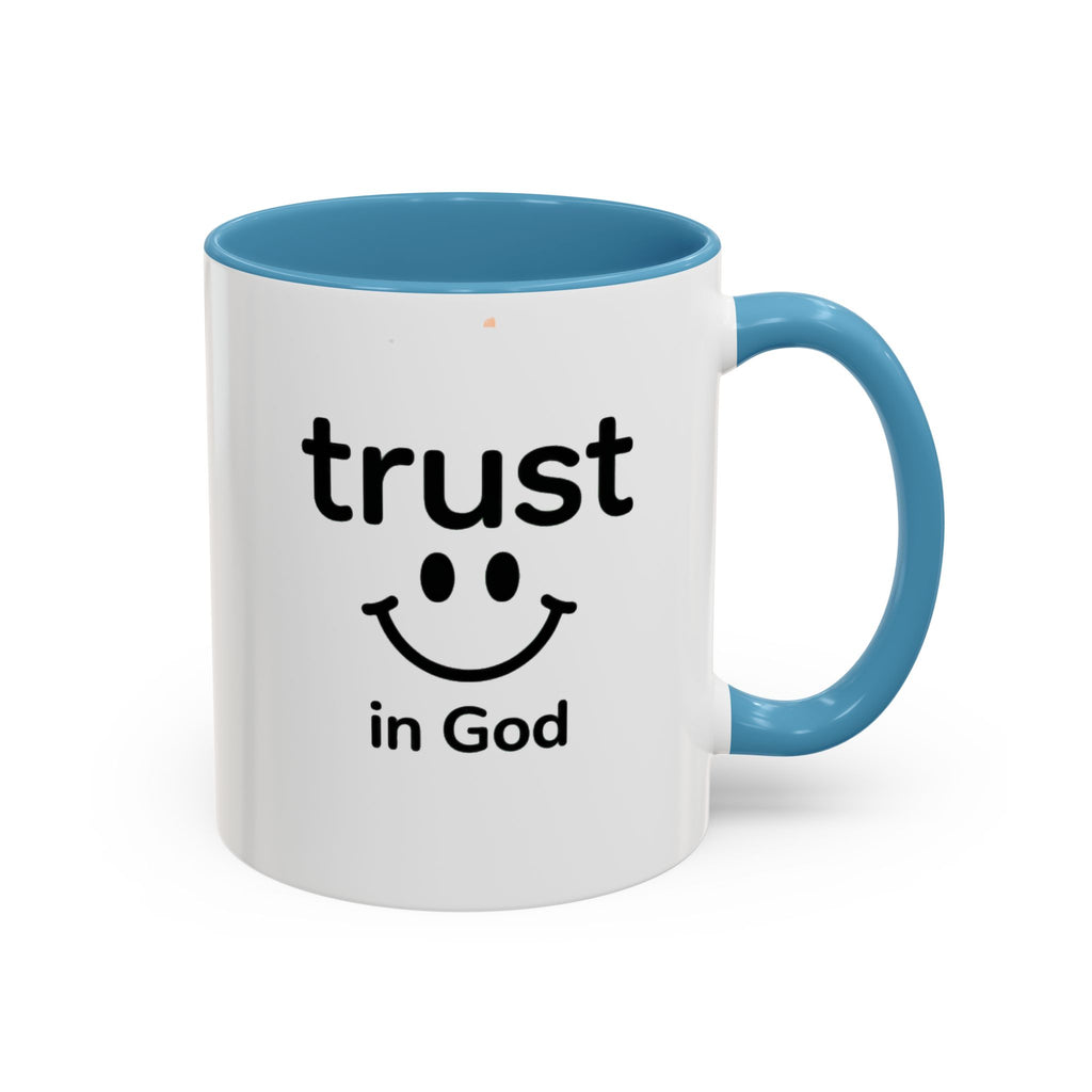 Sip, Smile & Trust in God – Inspirational Mug