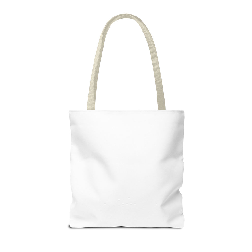 Faith Hope Love Floral Tote Bag — Inspirational Scripture Quote Canvas Carryall