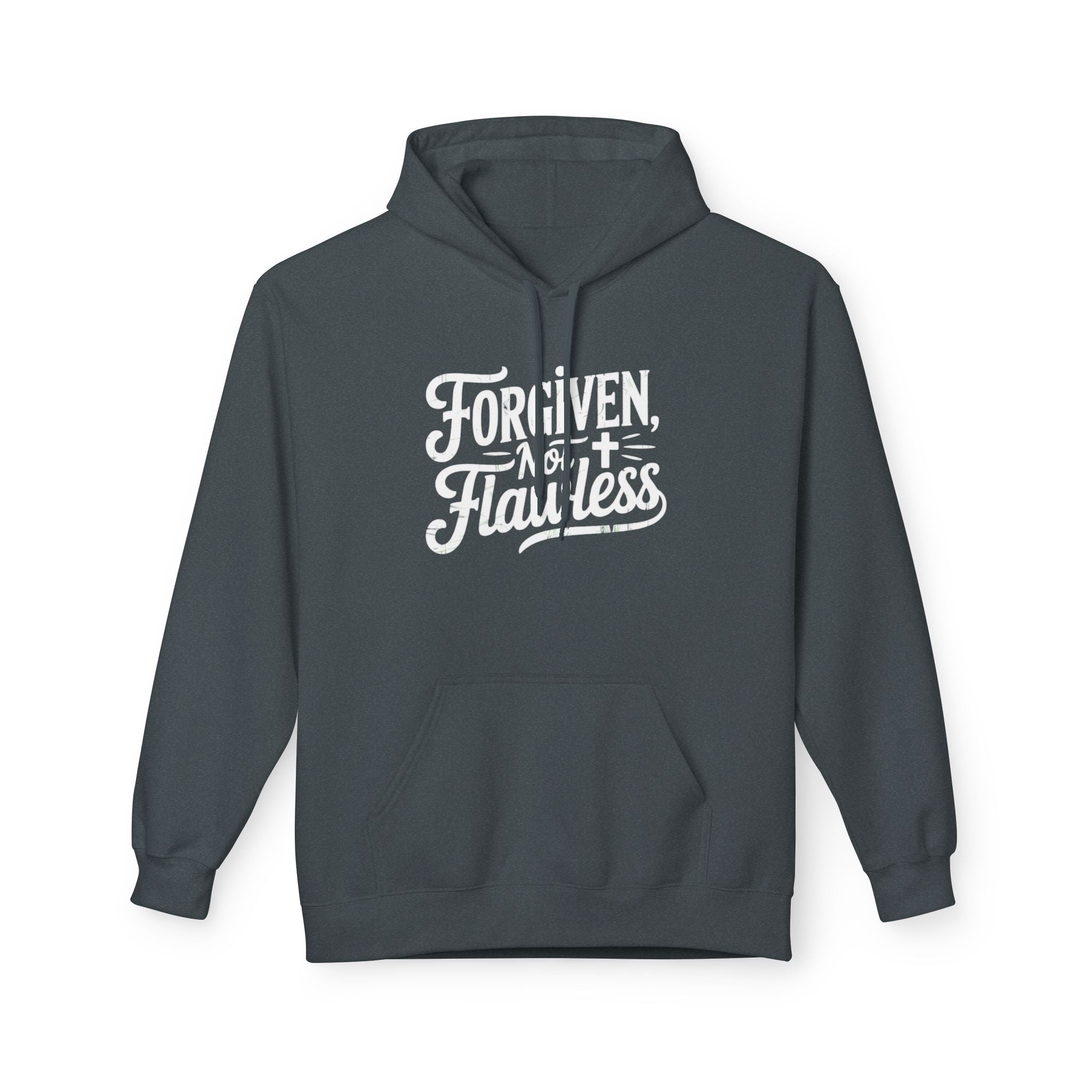 Forgiven Not Flawless - Christian Faith Hoodie
