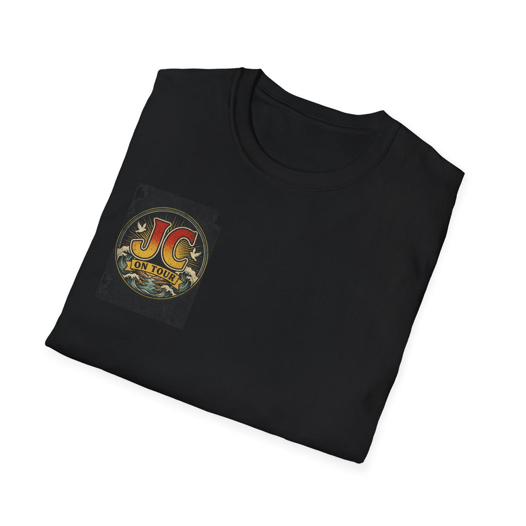 Jesus On Tour – Rock ’n’ Roll Christian Graphic T-Shirt