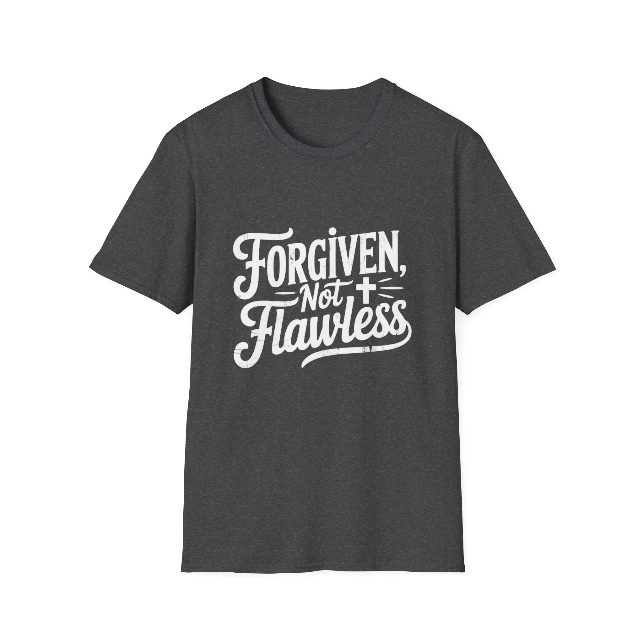 Forgiven Not Flawless T-Shirt – Faith Over Perfection