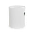 Trust in God Cross Mug — Minimalist Christian Coffee Cup