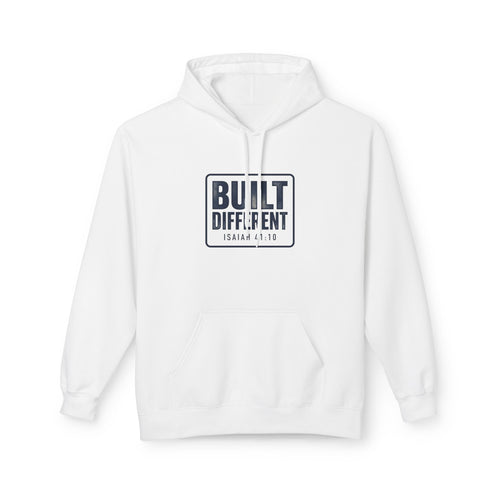 Built Different Hoodie — Motivational Graphic Pullover