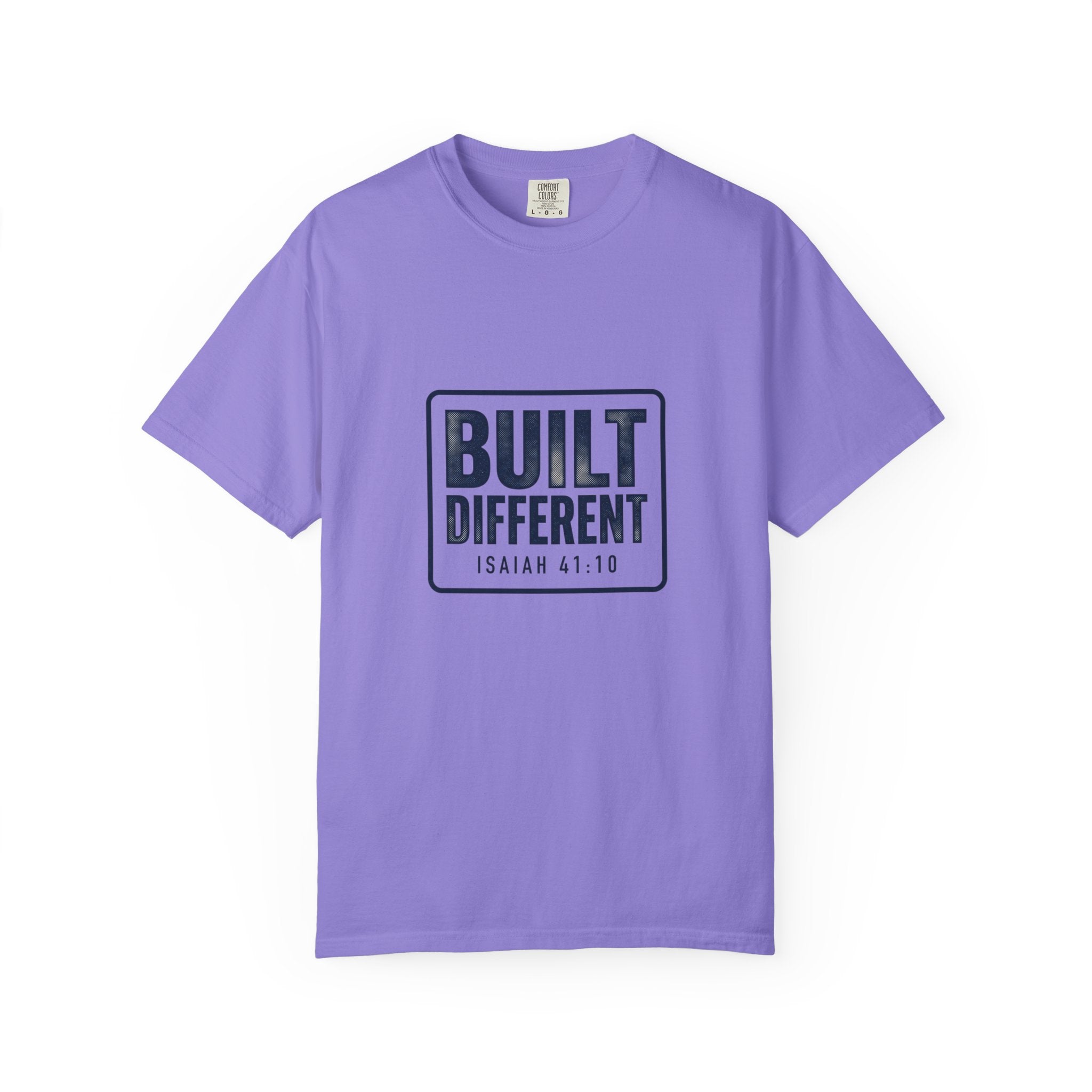 Built Different Isaiah 41:10 Tee
