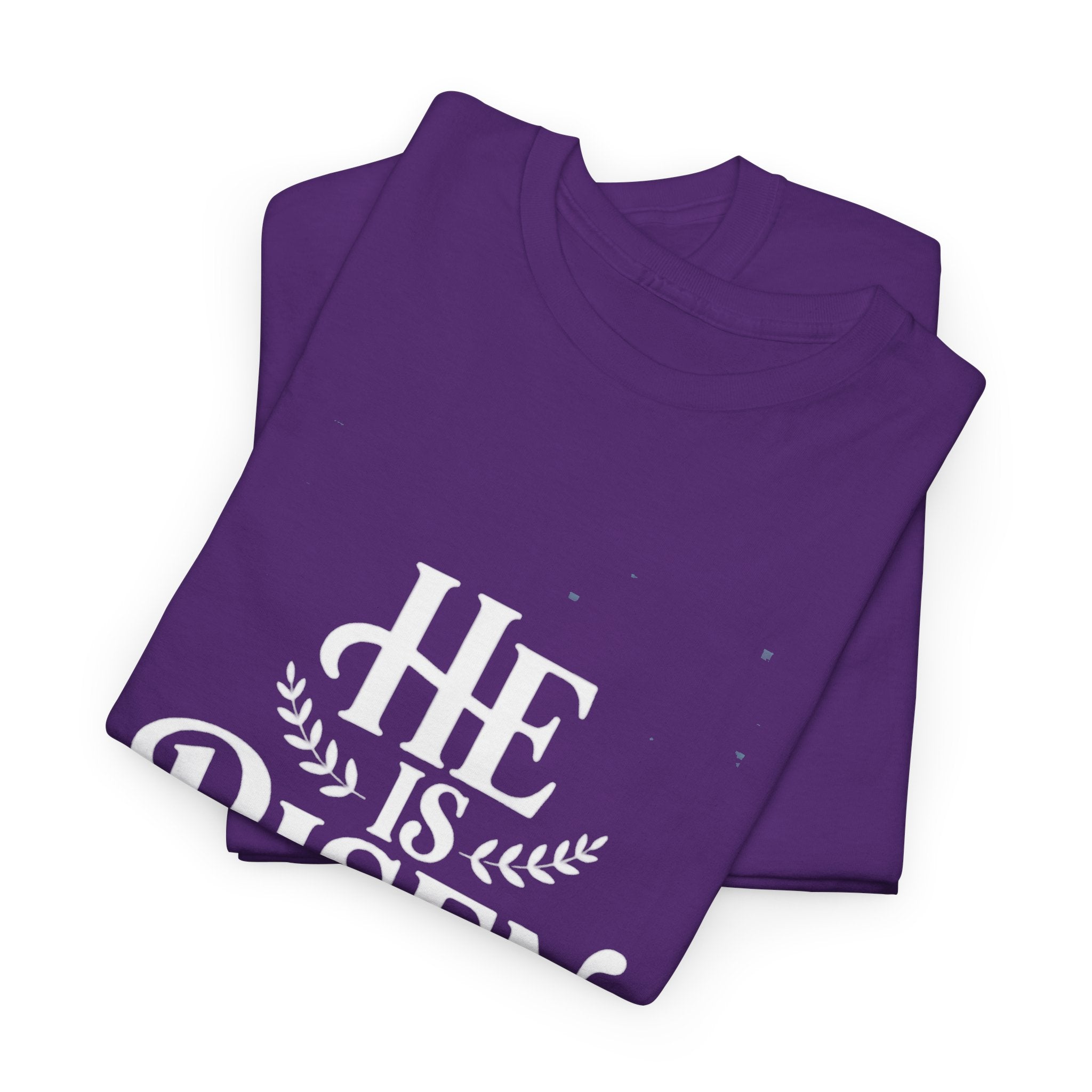 He Is Risen Christian T-Shirt — Faith Tee