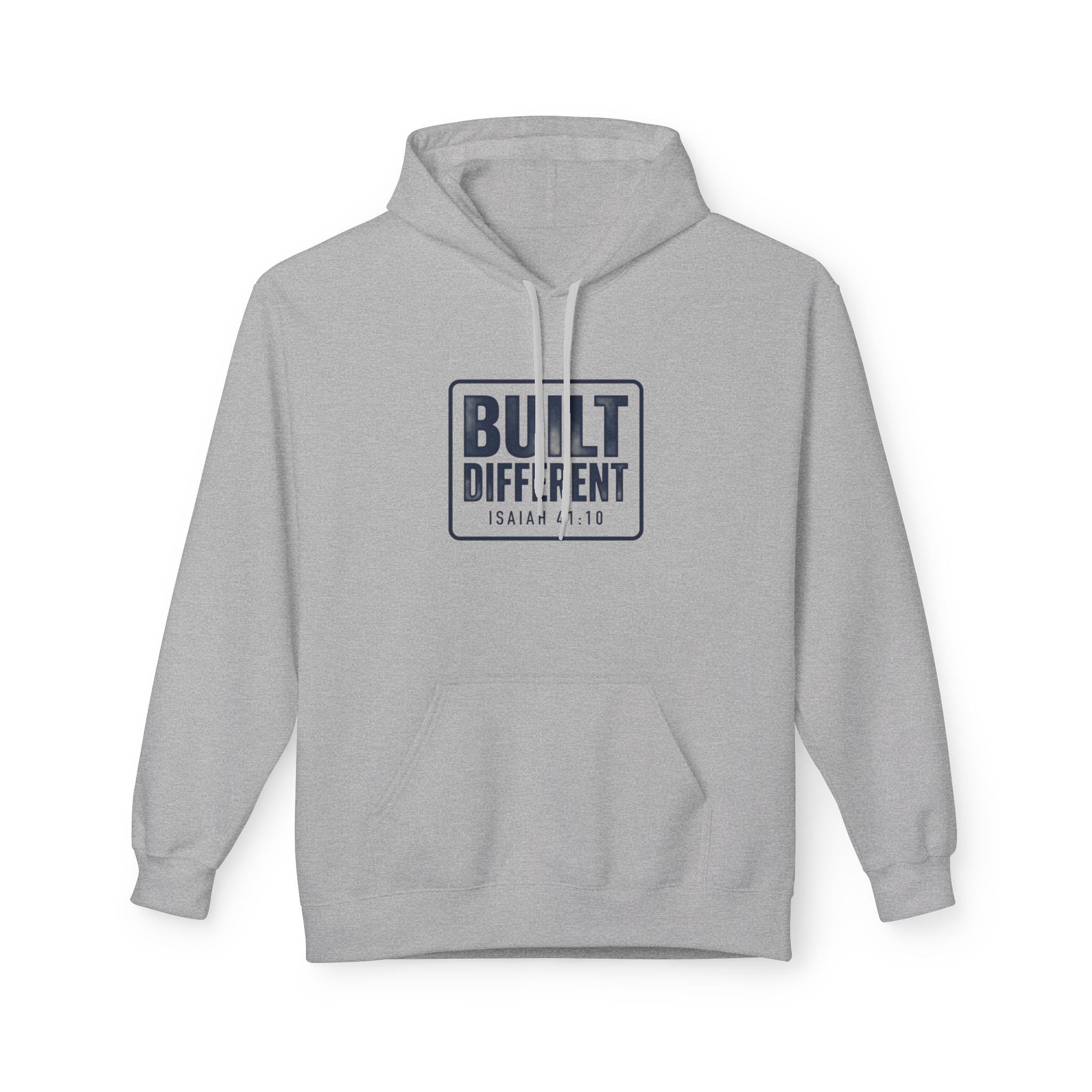 Built Different Hoodie — Motivational Graphic Pullover