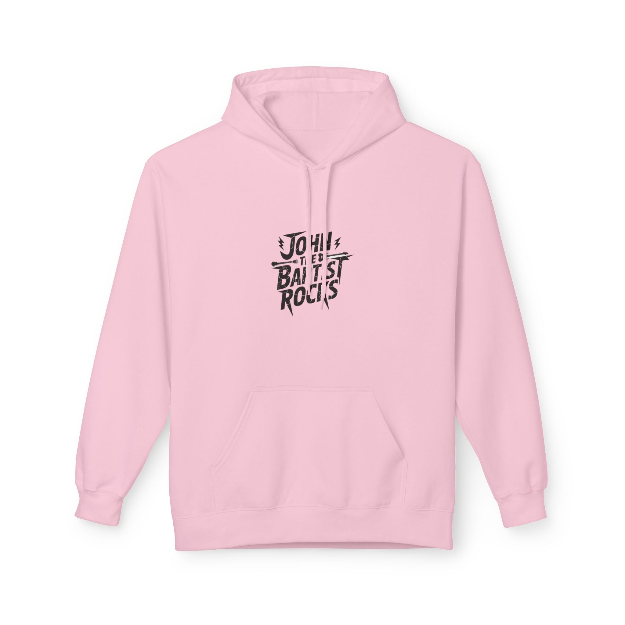 John the Baptist Rocks Hoodie — Christian Faith Graphic Pullover