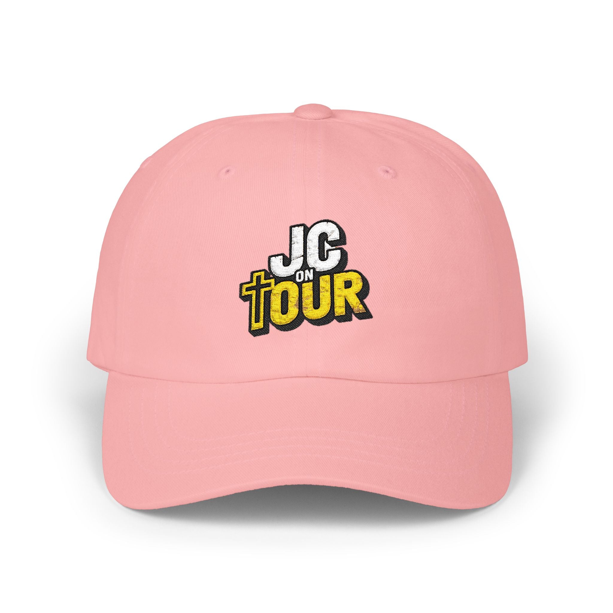 JC on Tour Embroidered Dad Cap – Classic Unstructured Baseball Hat