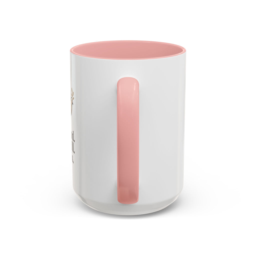 Be Kind. Be Still. Be His. Dove Ceramic Coffee Mug — 11oz & 15oz