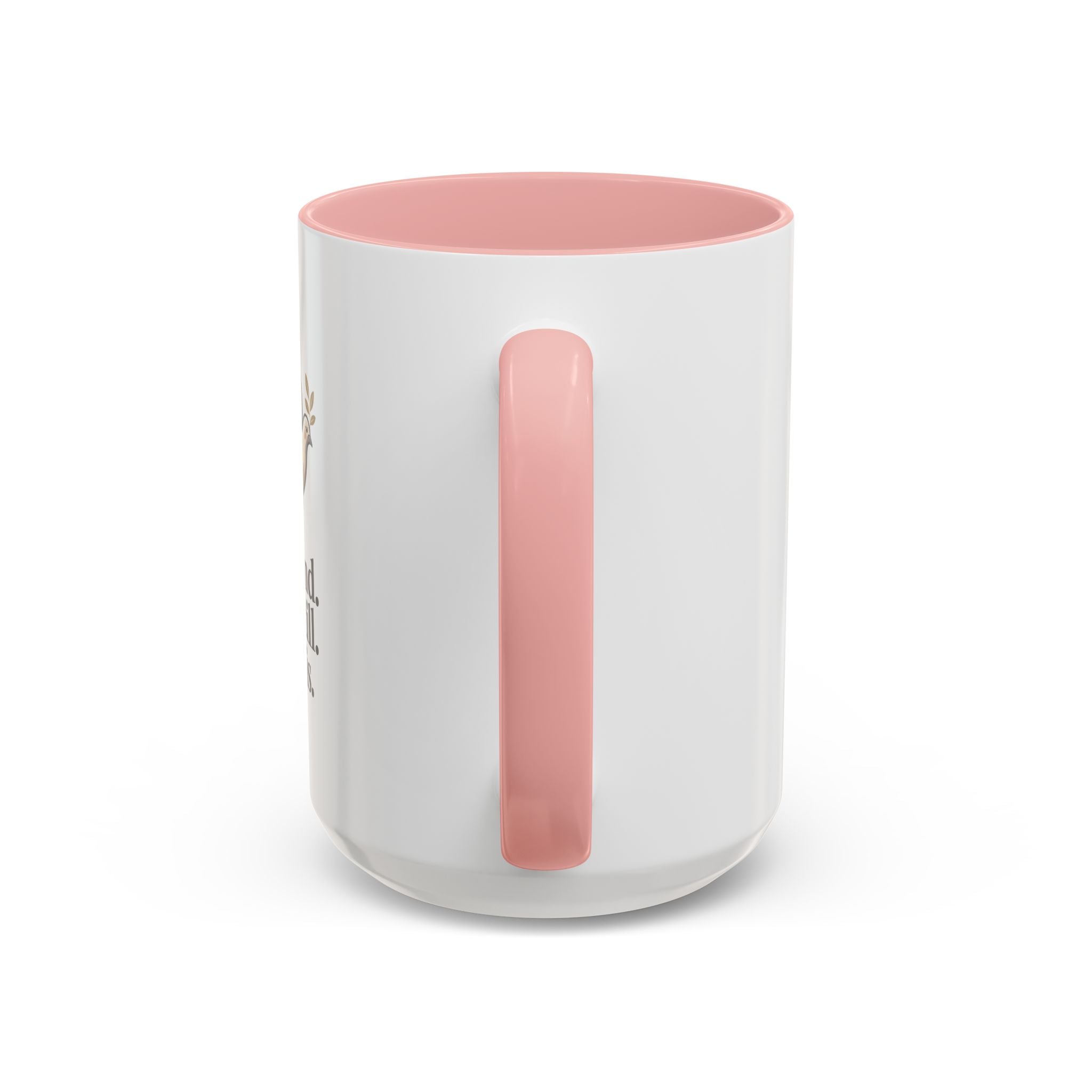 Be Kind. Be Still. Be His. Dove Ceramic Coffee Mug — 11oz & 15oz