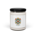 Hand-Drawn Folk Botanical Soy Candle | Stay Rooted 9oz