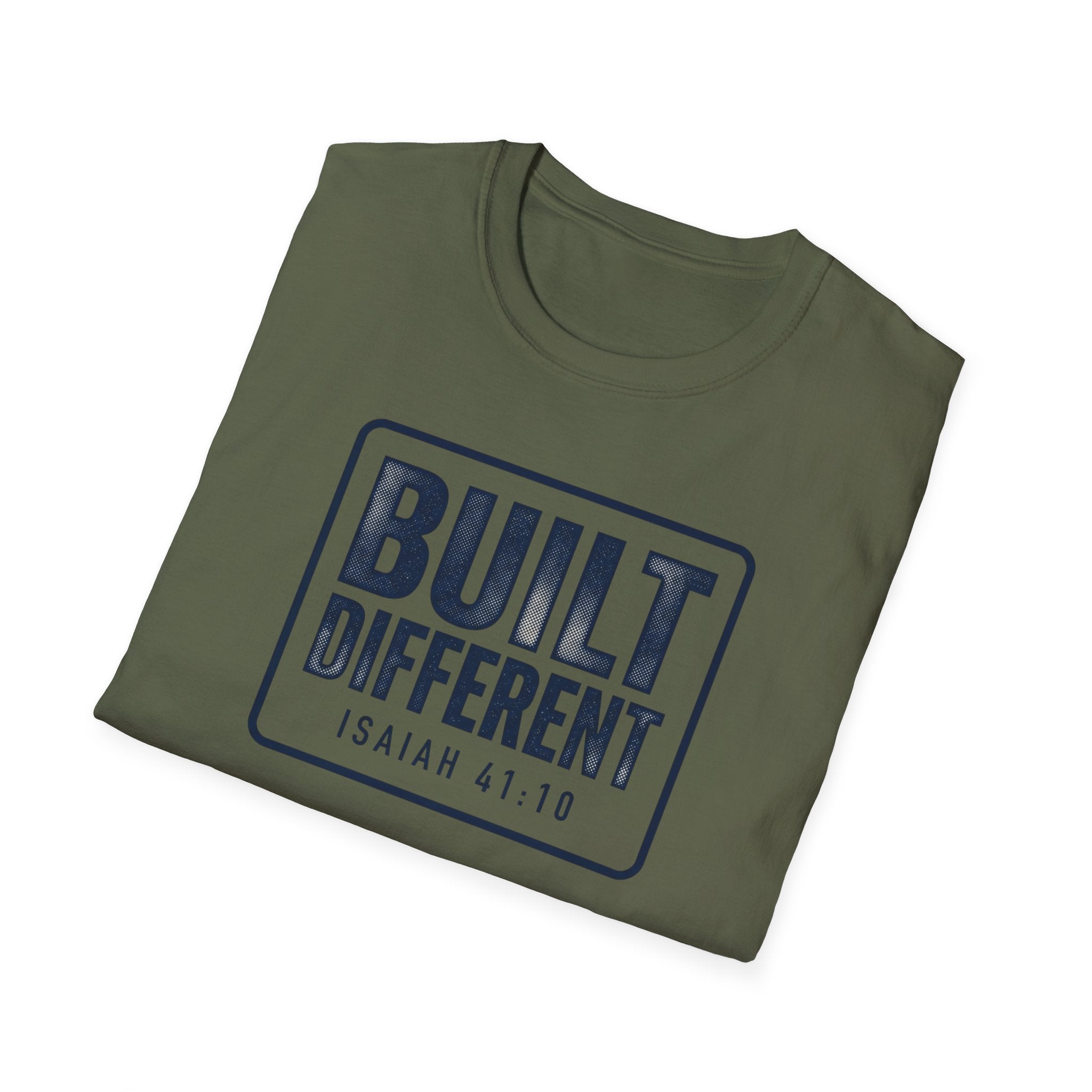 Built Different Isaiah 41:10 T-Shirt