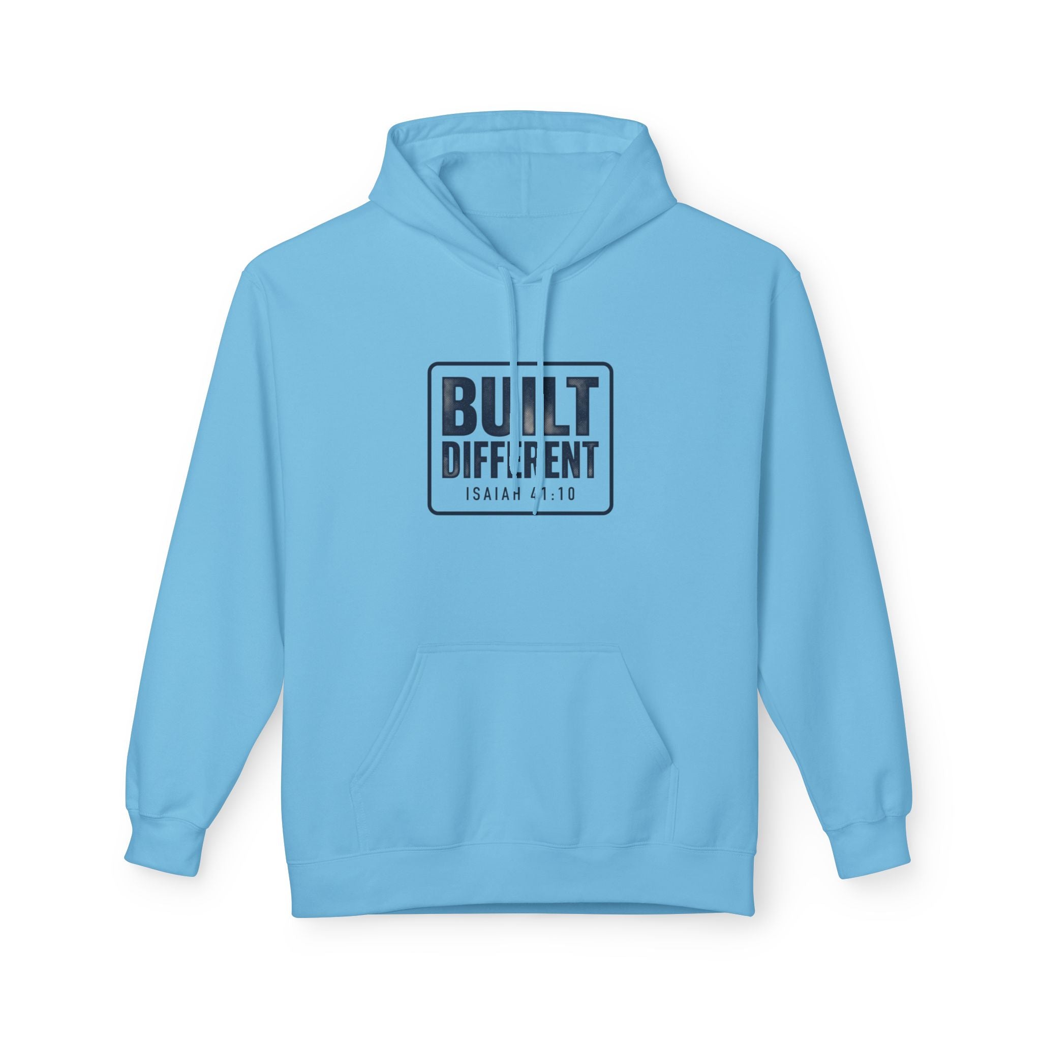 Built Different Hoodie — Motivational Graphic Pullover