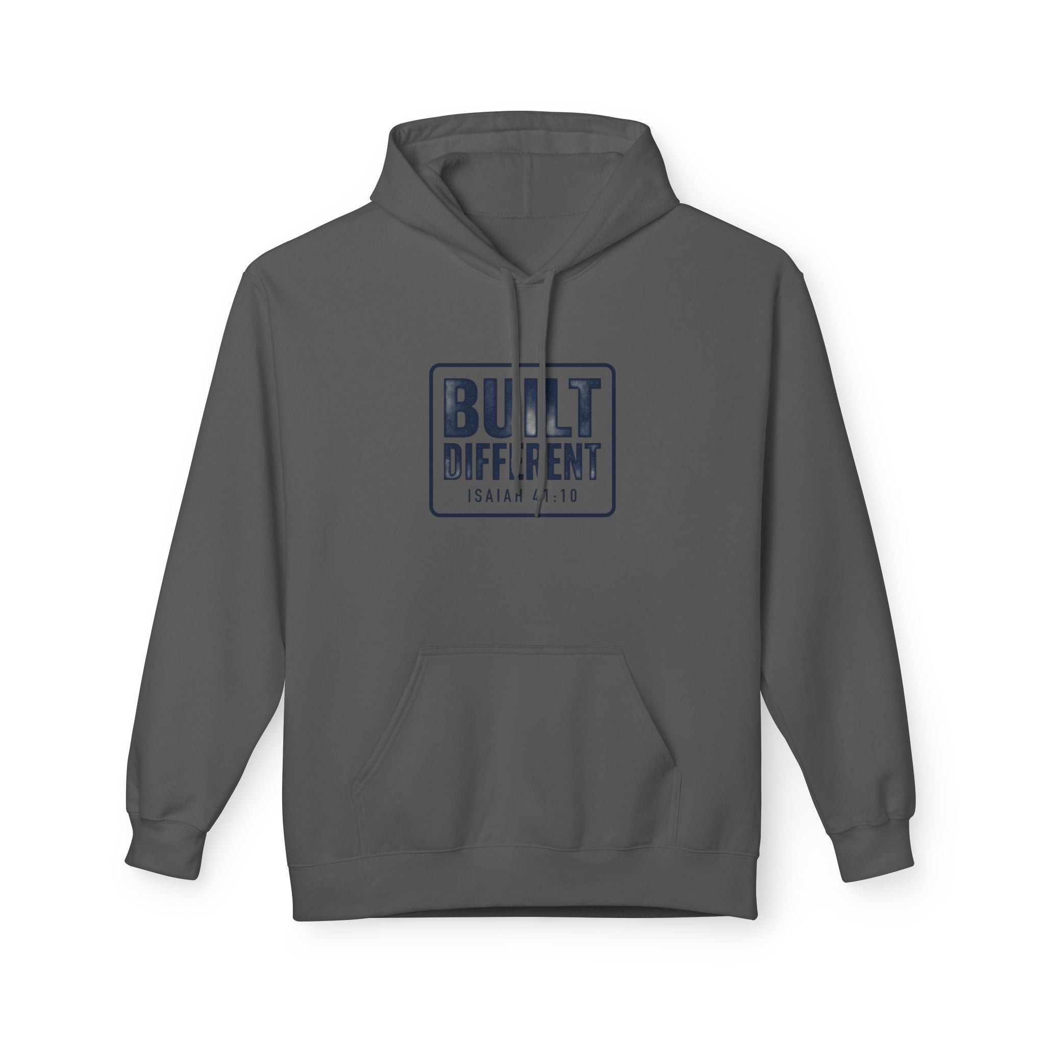 Built Different Hoodie — Motivational Graphic Pullover