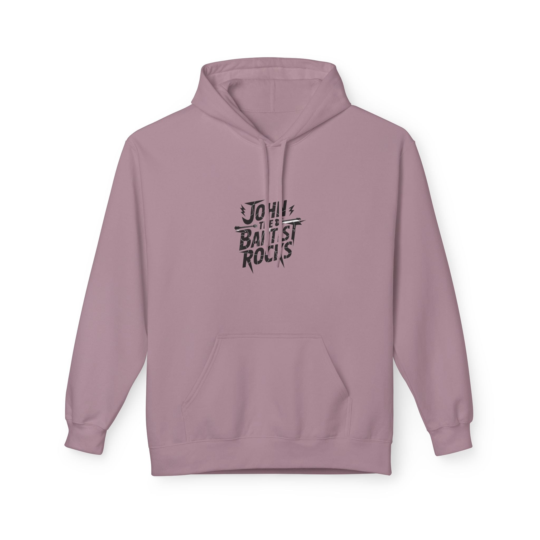 John the Baptist Rocks Hoodie — Christian Faith Graphic Pullover
