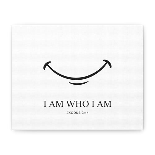 "I Am Who I Am" Exodus 3:14 Matte Canvas